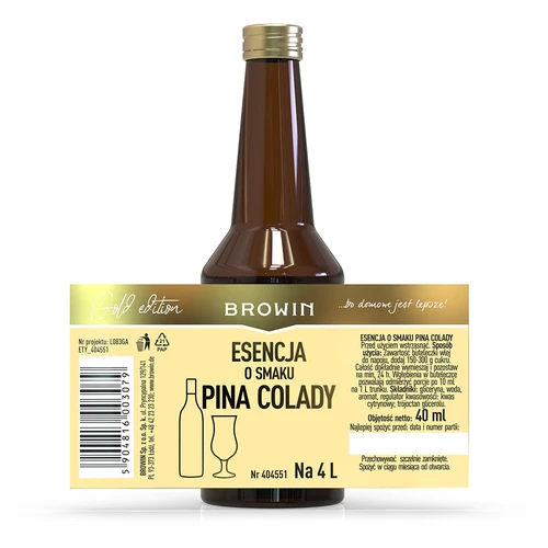 Pina Colada garšas esence uz 4 L – 40 ml - 7