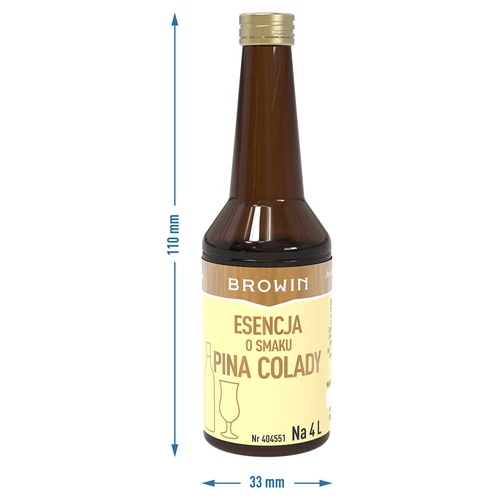 Pina Colada garšas esence uz 4 L – 40 ml - 8