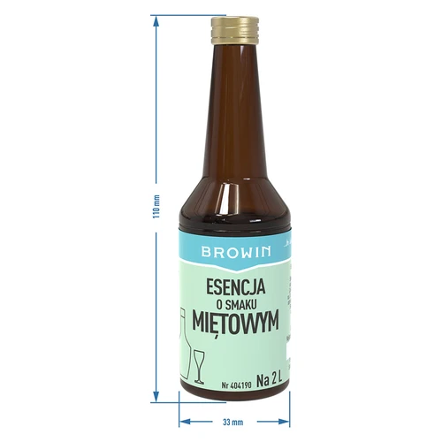 Piparmētru garšas esence uz 2 L - 40ml - 5