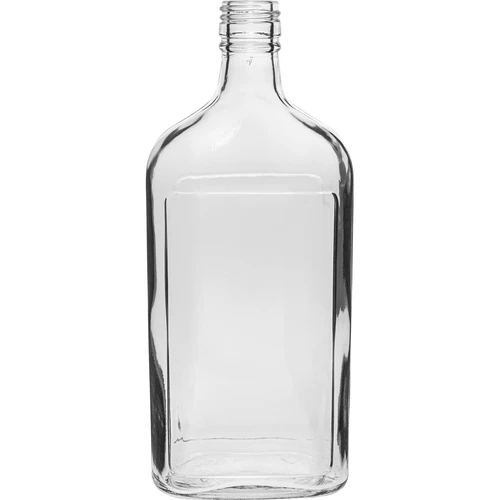 Plakanā pudele 500 ml ar skrūvējamu vāciņu, 6 gab. - 3