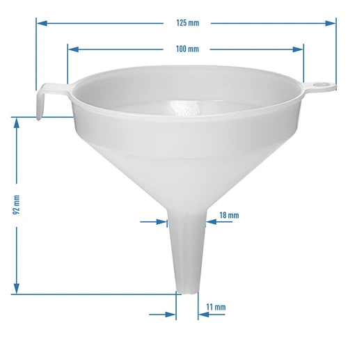 Plastmasas piltuve Ø 10 cm - 3