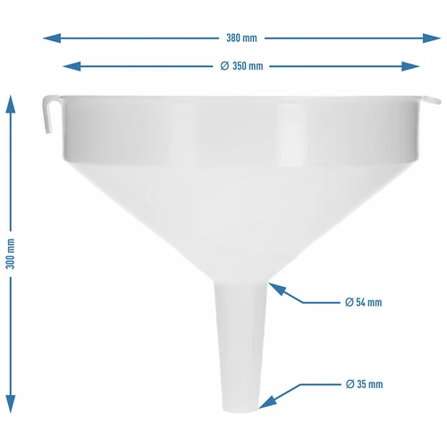 Plastmasas piltuve Ø 35 cm - 5