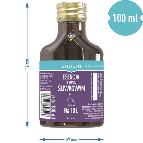 Plūmju garšas esence 100 ml - 6