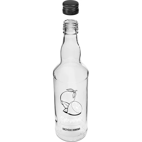 Pudele 500 ml ar skrūvējamu vāciņu, ar apdruku „Cytrynówka”, 1 gab. - 3