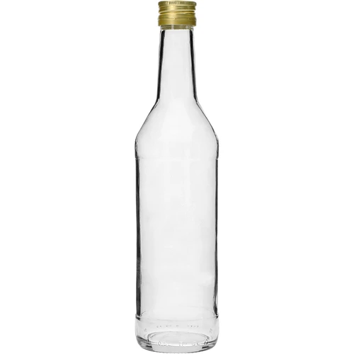 Pudele 500 ml degvīnam, taisna, ar skrūvējamiem korķiem – 8 gab. - 4