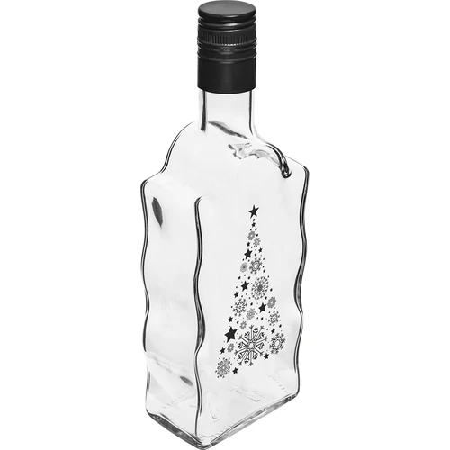 Klasztorna pudele 500 ml ar skrūvējamu vāciņu, apdruka „Eglīte”, 1 gab.