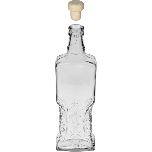 Stikla pudele Kredensowa 500 ml ar korķi - 2