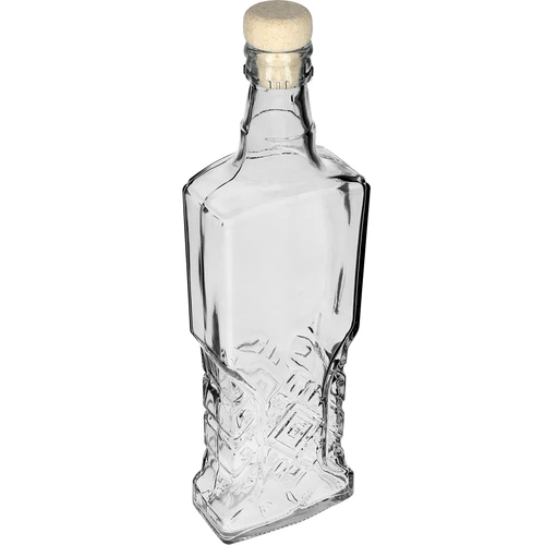 Stikla pudele Kredensowa 500 ml ar korķi - 3