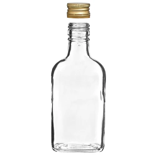 Pudele liķieriem kabatkolba ar skrūvējamu vāciņu 200 ml, 10 gab. - 3