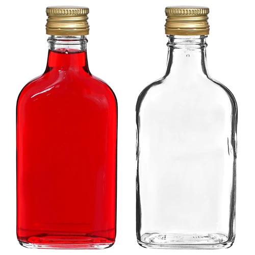 Pudele liķieriem kabatkolba ar skrūvējamu vāciņu 200 ml, 10 gab. - 5