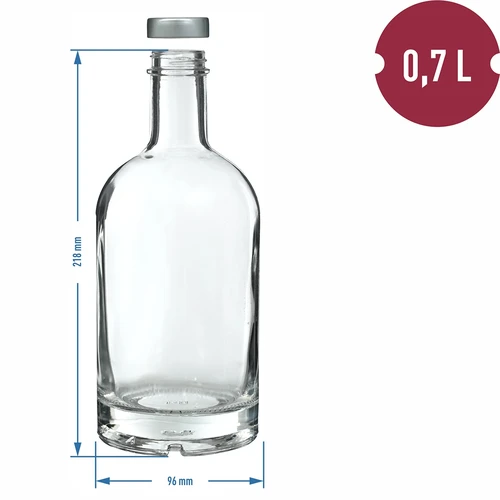 Miss Barku pudele 700 ml ar skrūvējamu vāciņu, 1 gab. - 5