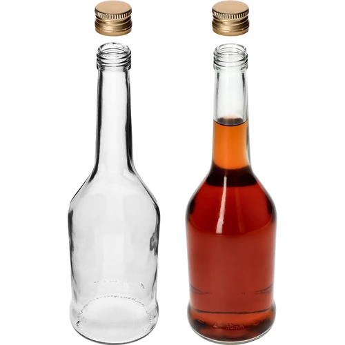 Pudele Napoleon 500 ml ar skrūvējamu vāciņu fi28, 6 gab - 5