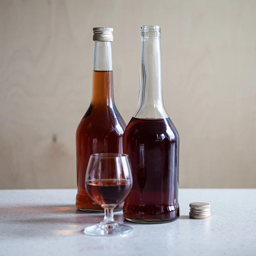 Pudele Napoleon 500 ml ar skrūvējamu vāciņu fi28, 6 gab - 9