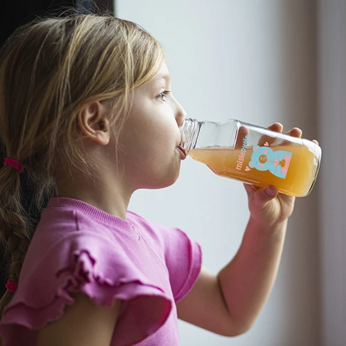 Pudele twist off 330 ml ar fi43 vāciņu un krāsainu apdruku - 6 gab. - 7