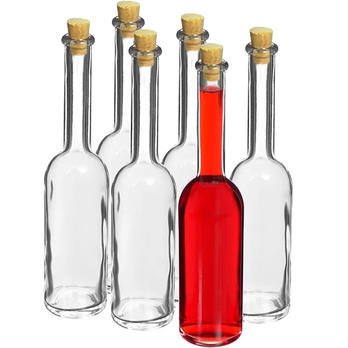 Pudele uzlējumam 100 ml 6 gab.+ 6 korķu - 2