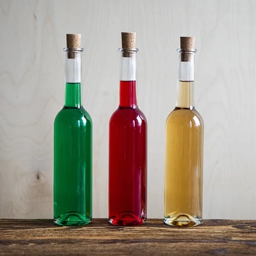 Pudele uzlējumiem 350 ml 6 gab.+ 6 korķi - 7