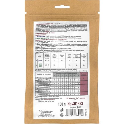 Redukwas® Plus - skābuma regulators, 100 g - 2