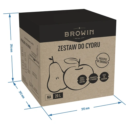 Sidra pagatavošanas komplekts 20 L - 13