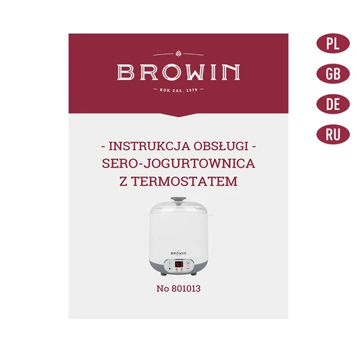 Siera un jogurta gatavotājs ar termostatu 1,5 L - 8