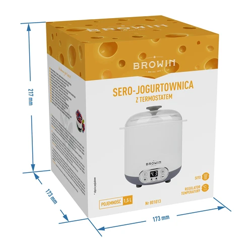 Siera un jogurta gatavotājs ar termostatu 1,5 L - 11