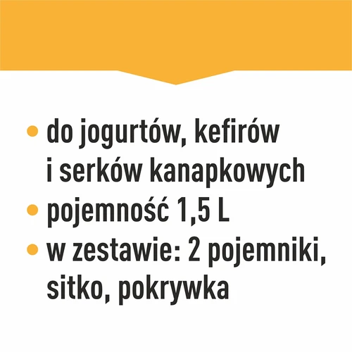 Siera un jogurta gatavotājs ar termostatu 1,5 L - 18