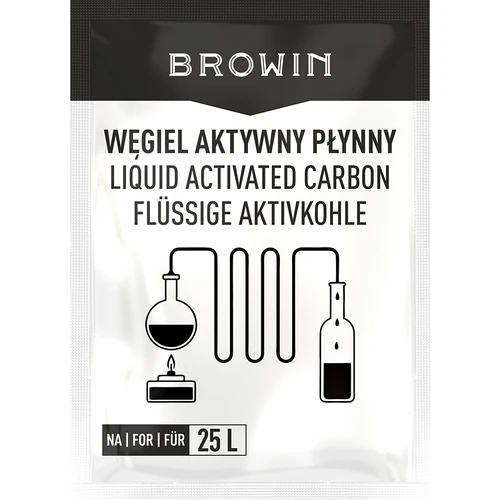 Šķidrā aktivētā ogle 25 L apjomam, 140 g