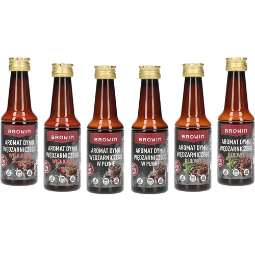 Šķidro kūpināšanas dūmu aromātu komplekts, 6 gab. pa 40 ml