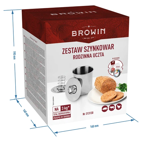 Šķiņķvārītāja komplekts - Ģimenes mielasts, 3 kg - 10