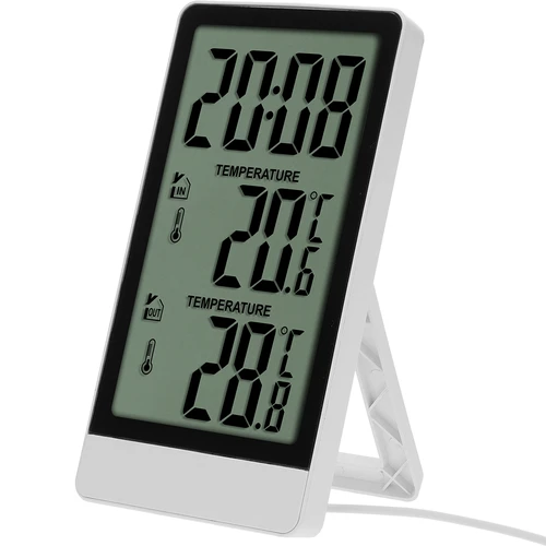 Soens zīmola elektroniskais termometrs – ar zondi, balts - 3