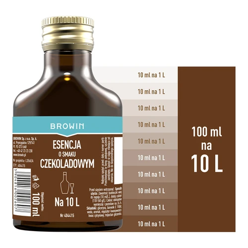 Šokolādes garšas esence 100 ml uz 10 L - 4