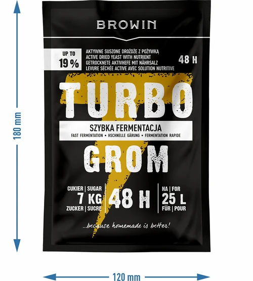 Spirta raugs Turbo Grom 48h - 4