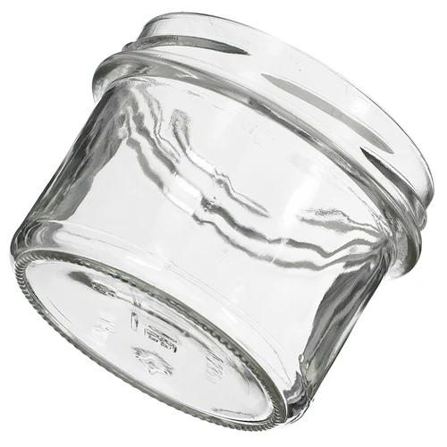 Stikla burka TO 235 ml ar krāsainu vāciņu fi82 - 6 gab. - 4