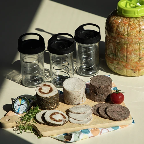 Stikla šķiņķvārītājs uz 450 g - 12