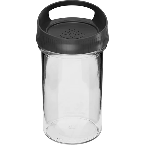 Stikla trauks 545 ml ar vāciņu piekāršanai