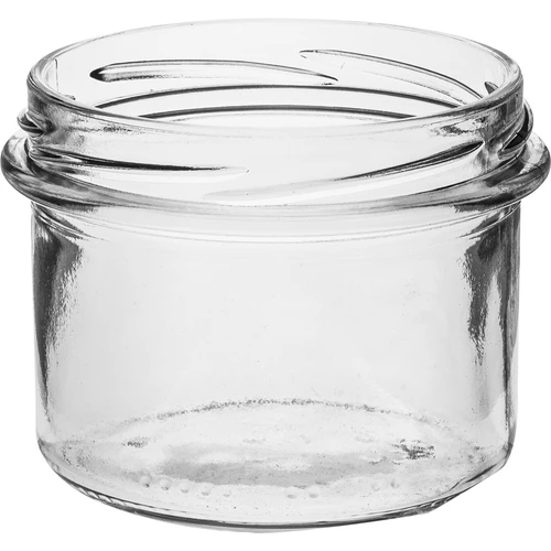 Taisnsienu burka 235 ml (fi82) ar bordo vāciņu, 6 gab. - 4
