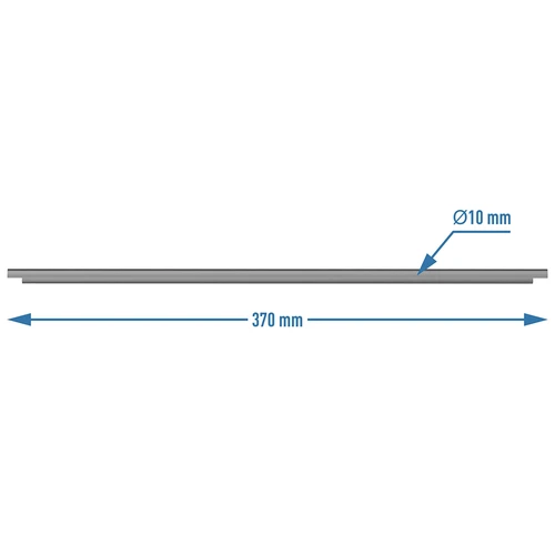 Tērauda stieņi elektriskajai kūpinātavai dragON 330275, 4 gab. - 3