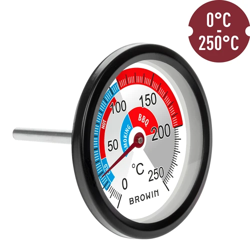 Termometrs kūpinātavai un BBQ (0 °C līdz +250 °C) 5,7 cm - 3
