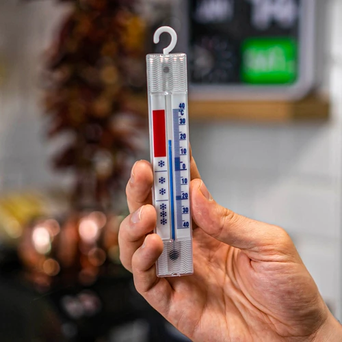 Termometrs ledusskapjiem un saldētavām (-40 °C līdz +40 °C) 15 cm - 4
