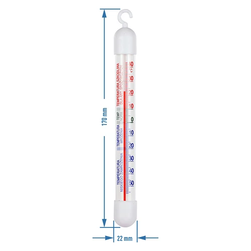 Termometrs ledusskapjiem un saldētavām (-50°C līdz +40°C) 17 cm - 2