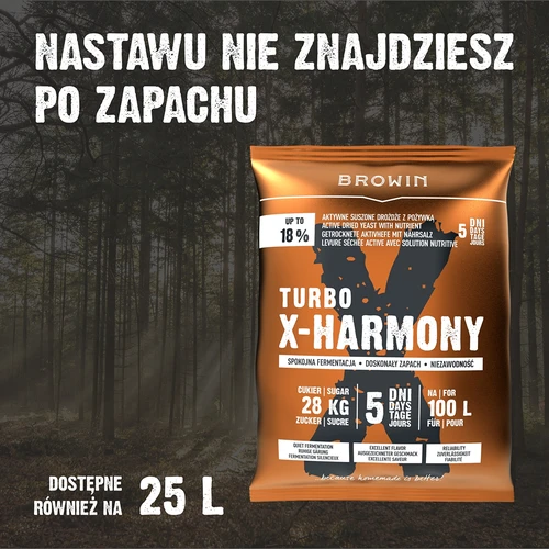 Turbo raugs X-Harmony 18%, 100 L, 360 g - 7