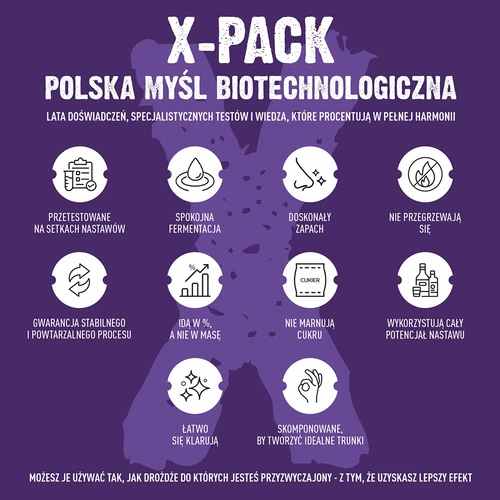 Turbo X-Pack raugs 1,8 kg – profesionāls, lieliem brāgas apjomiem - 7