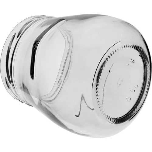 Twist-off burka 500 ml "Apvērstā Amfora" ar bordo skrūvējamu vāciņu fi 82/6, 6 gab. - 7
