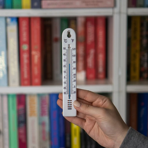 Universālais termometrs (-30 līdz +50°C), 17 cm, balts - 3