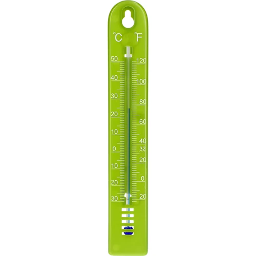Universālais termometrs (-30 līdz +50°C), 17 cm, zaļš