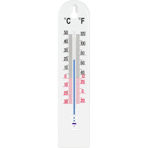 Universāls balts termometrs (-30°C līdz +50°C) 20cm