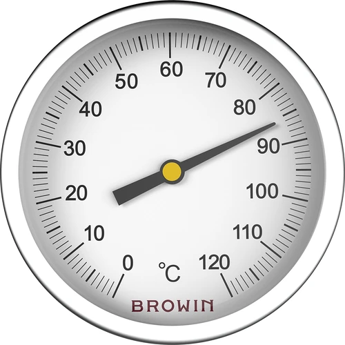 Universāls termometrs (0°C līdz +120°C) 5 cm - 2