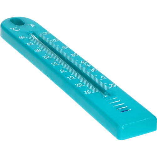 Universāls termometrs (-30 līdz +50 °C), 17 cm, zils - 3