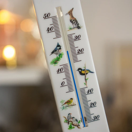 Universāls termometrs ar grafiku - putni (-30 °C līdz +50 °C) 20 cm - 4