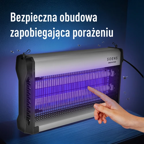 UVA 40 W insektu iznīcināšanas lampa, sudraba - 7