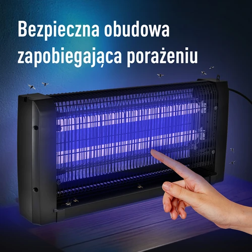 UVA kukaiņu iznīcināšanas lampa 20 W, melna - 7